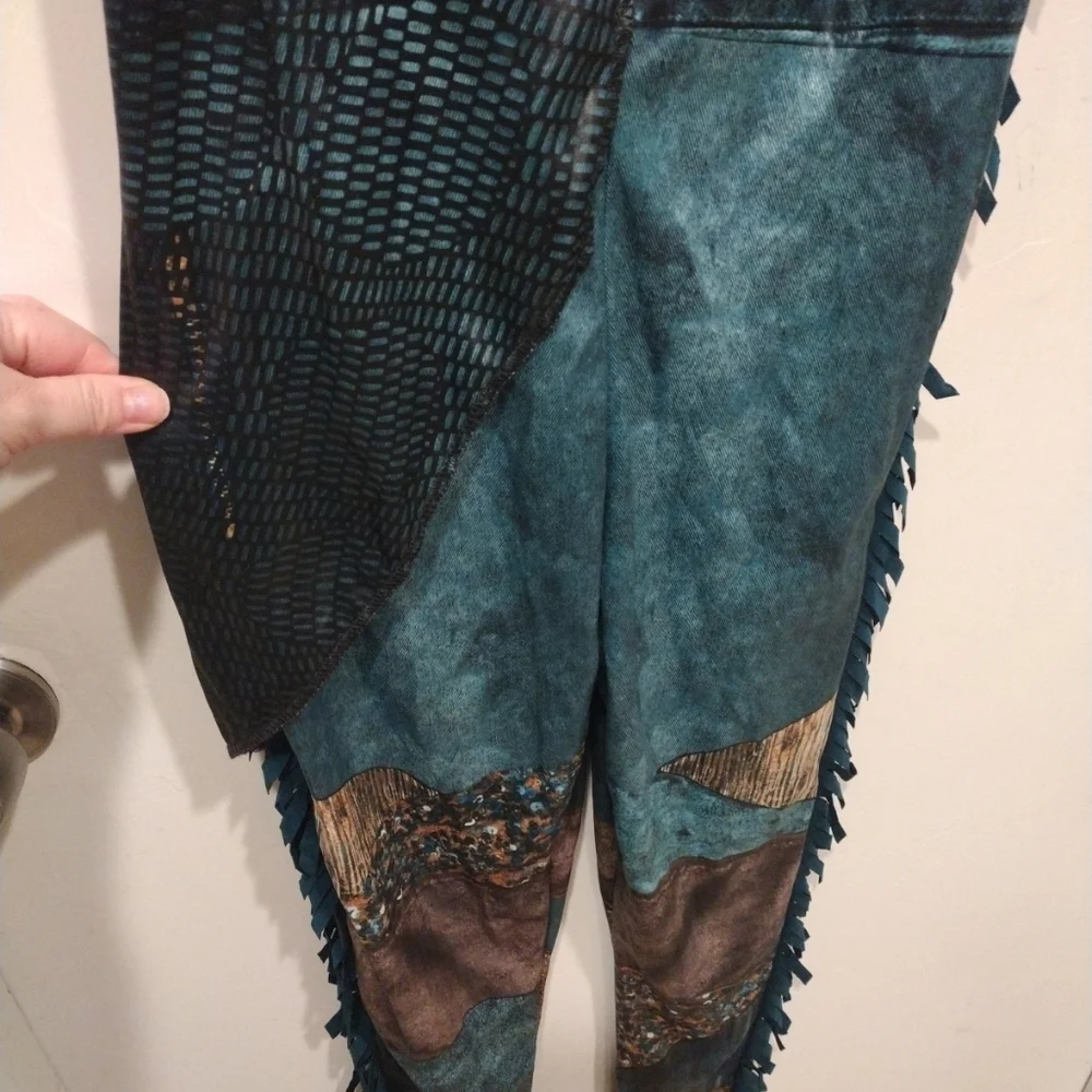 Disney Descendants 3 Uma Sleeveless Jumpsuit Costume Sz L (10-12) Cosplay - Picture 4 of 6